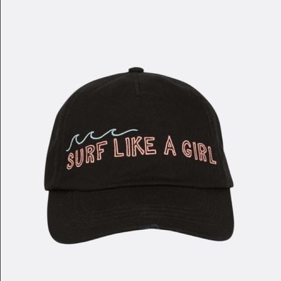 Billabong Other - Billabong Girls Surf Club Black Baseball Cap Hat